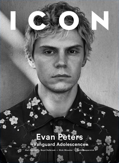 Evan peters ретвитнул(а) smash mouth. Evan Peters Icon Cover Photo Shoot | The Fashionisto