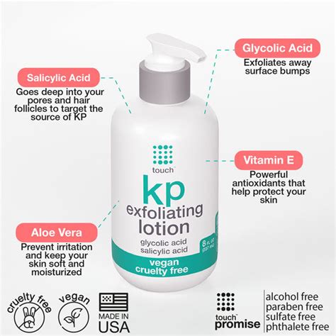 Buy Keratosis Pilaris Lotion Online Touch Skin Care