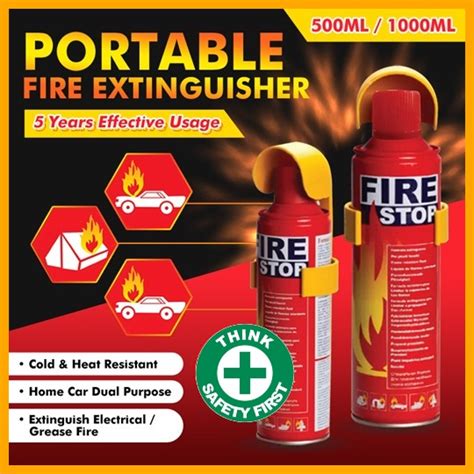 Sg Portable Fire Extinguisher Mini Home Car Fire Extinguisher