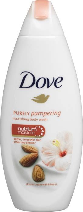 Köp Dove Purely Pampering Body Wash Almond Cream Hibiscus 250 Ml På