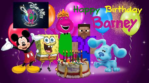Happy Birthday To Barney Barney And Friends Barney And Friends Happy