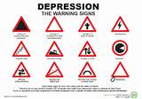 Depression Warning Signs Photos