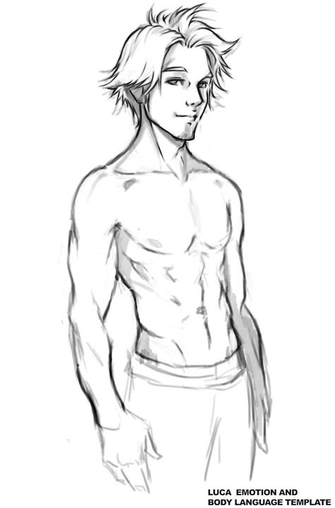 Sketch Male Body Hatibharmony