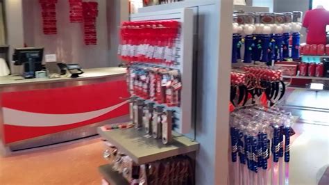 Epcot Visite A Loja Da Coca Cola Na Disney Em Orlando Youtube
