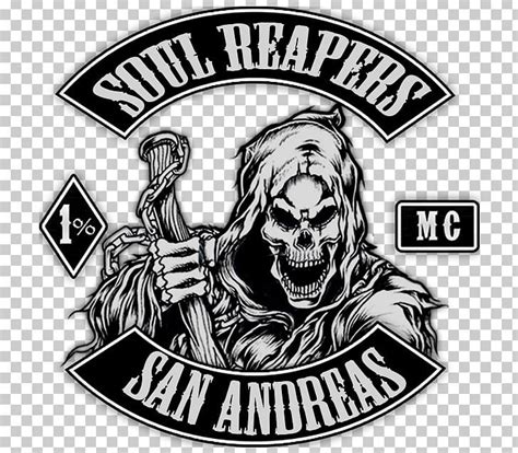Grim Reapers Motorcycle Club Soul Death Organization Png Clipart