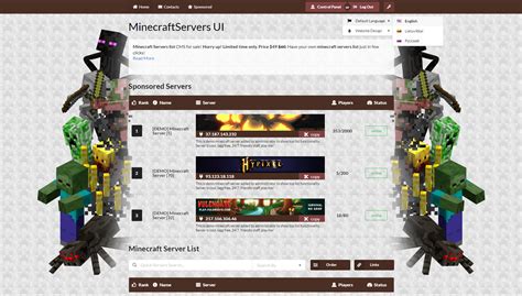 Ip address and port of premium servers. Selling | Most Advanced Minecraft Servers List for Sale ...