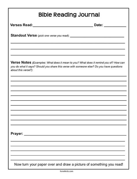 Help your kids grasp a quick overview of the beginnings of history awesome children's salvation lesson (includes printable!) when it's time to share the precious gospel with our kids, we want bible lessons for. Free Bible Journal page | Free bible printables, Bible ...
