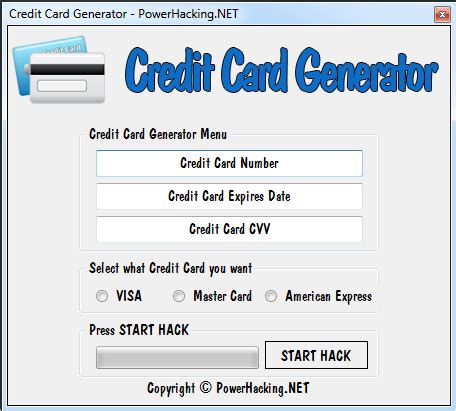 A cash back mastercard and a rewards mastercard. http://powerhacking.net/credit-card-generator-credit-card-number-generator/ Credit Card ...