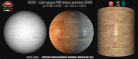 Light Parquet Texture Seamless 05202
