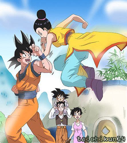 Dragon Ball Z Goku And Chichi Dragonball Hd Wallpaper