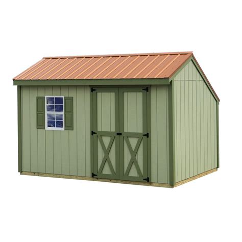 Blow molded with resin twin wall panels make the. Best Barns Aspen 8 ft. x 12 ft. Wood Storage Shed Kit with ...