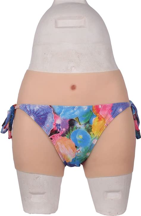Amazon Com Novmax Realistic Silicone Vagina Panties Fake Pussy Hiding Gaff Boxer Briefs Butt