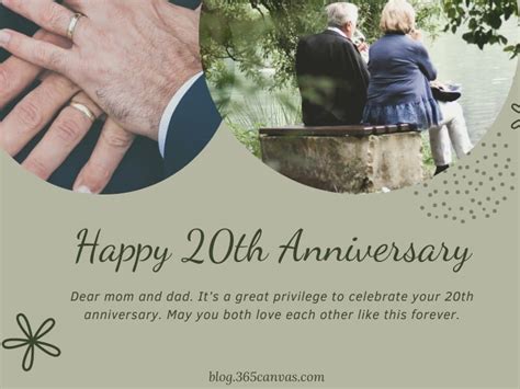 30 Blessed 20th Years Wedding Anniversary Quotes Wishes