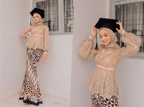 Model Kebaya Wisuda Hijab Terbaru 20212022