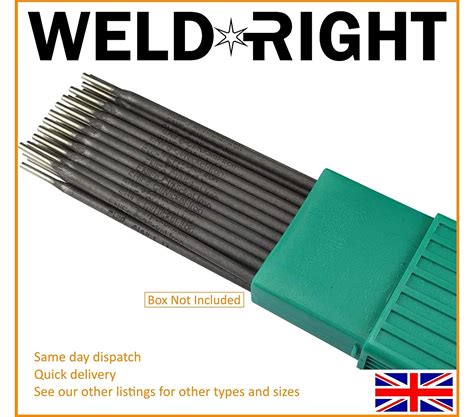 Weld Right Enife C Ferro Cast Iron Arc Welding Electrodes Rods Mm X Rods Amazon Co Uk