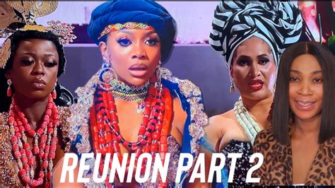 Real Housewives Of Lagos Full Episode Reunion Part 2 Youtube