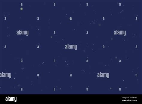Deep Blue Night Sky With Stars Background And Wallpaper Stock Photo