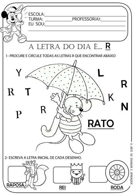 Qualidades Com A Letra R