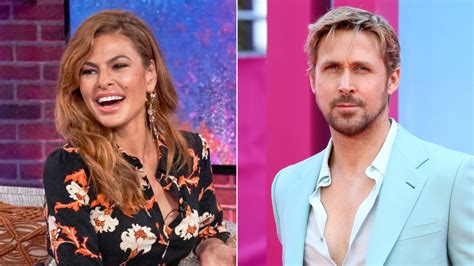 Eva Mendes ‘beyond Proud To Be Ryan Goslings ‘barbie Cnn