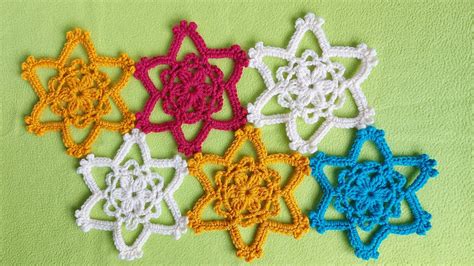 Star Flower Crochet Chart Bopqeomaha
