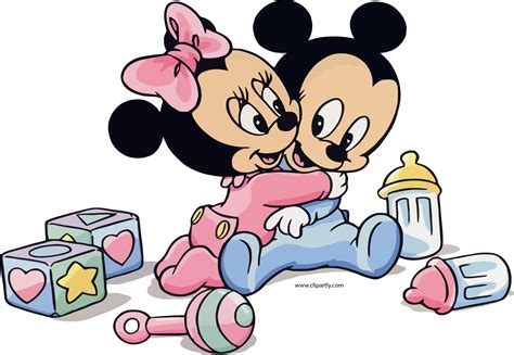 Baby Minnie And Mickey Hug Clipart Png Baby Mickey Mouse And Minnie Hot Sex Picture