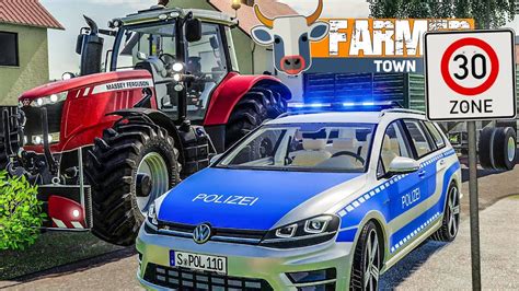 Ls19 Farmertown 59 Polizeikontrolle Zu Schnell Mit Dem Traktor