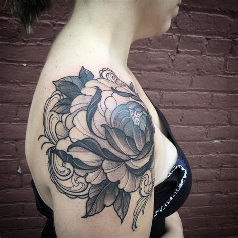 50 Peony Tattoo Designs That Will Make Your Body A Blooming Garden