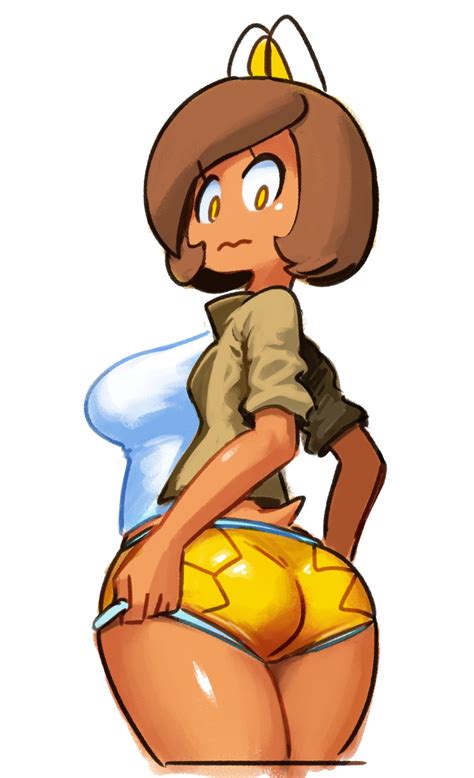 Rule 34 1girls Ass Big Ass Brown Hair Clothed Clothing Female Koopa