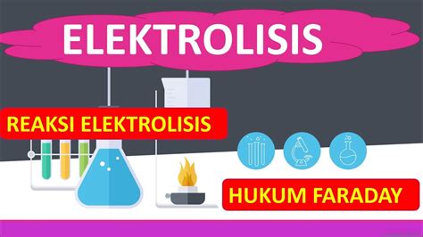 Elektrolisis Reaksi Elektrolisis Dan Hukum Faraday Kimia XII YouTube