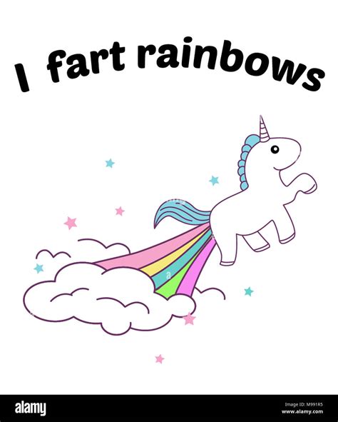 Unicorn Rainbow Fart