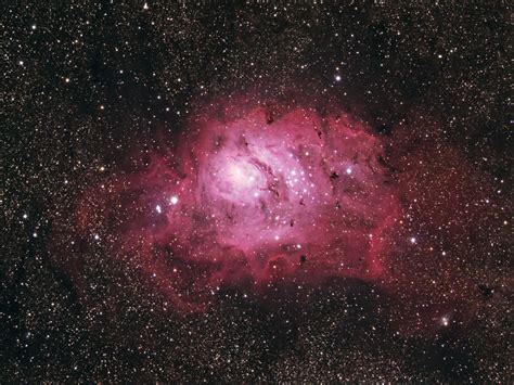 Lagoon Nebula M8 Wa Chur Ed Observatory
