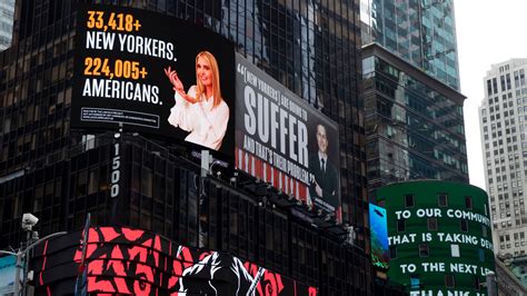 Times Square Billboards With Ivanka Trump And Jared Kushner Stir