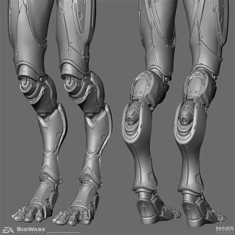 Mass Effect Andromeda Salarian Armor On Behance