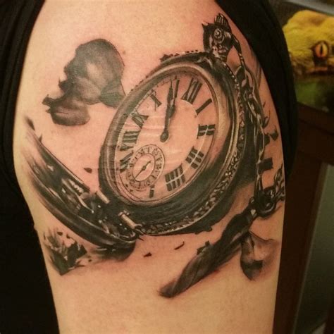My First Tattoo Pocket Watch By Pedro At Studio73 In Uddevalla