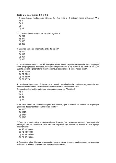 Questões De Pa E Pg Pdf
