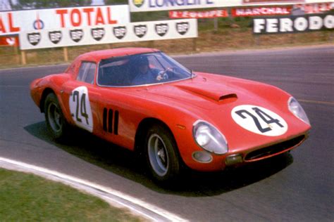 Ferrari claimed a clean sweep of the podium places at le mans in 1964. Ferrari 250 GTO 64 Monogram #24 - 24 heures du Mans 1964