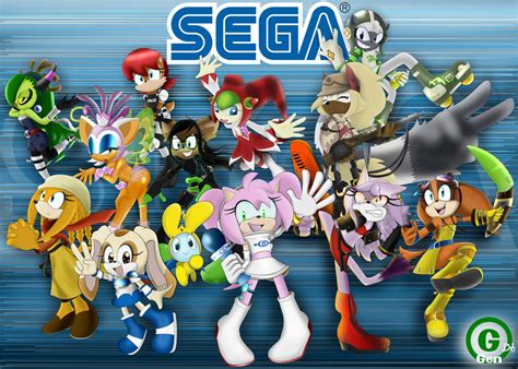 Sega Sonic Girl 2022 All Characters By Themaplesyrupshow On Deviantart