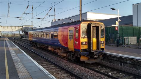 East Midlands Trains Class 153 At Peterborough Rtrains