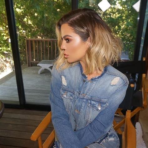 Khloe Kardashian Shows Off Lob Haircut Photosimagesgallery 68292