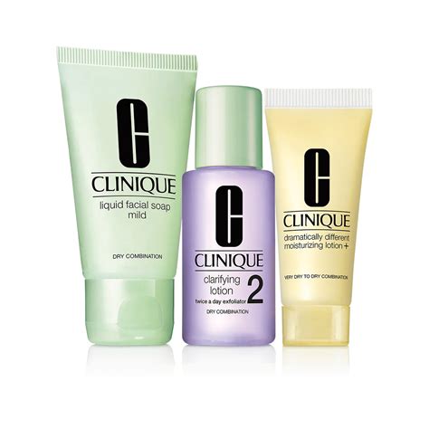 Clinique 3 Step Introduction Kit Skin Type 2 Color Cafe