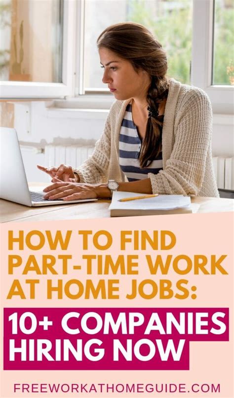 Best Part-Time Work at Home Jobs: 10+ Companies Hiring, Apply Today