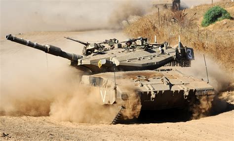 Israels Armored Fist The Merkava Tank The National Interest Blog