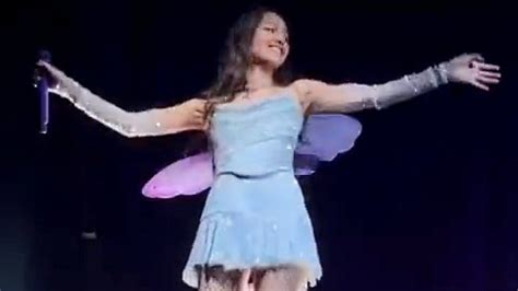 Olivia Rodrigo Flying With Wings On Stage