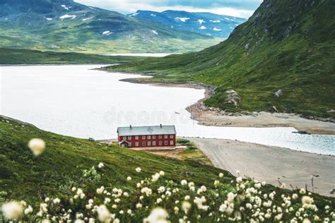 Summer Scenery In Jotunheimen National Park In Norway Stock Photo