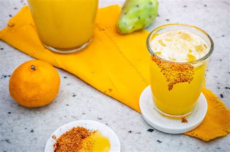 Deliciosa Agua De Mandarina Con Tuna ¡en Solo 5 Pasos