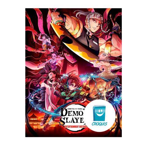 Poster Demon Slayer 80 X 60cm
