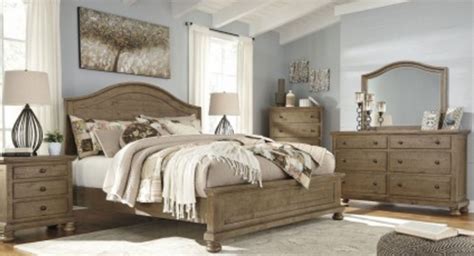 .solid wood top and polished chrome base, made by signature design by ashley, is brought to solid mango wood tops with a tray effect. Ashley Furniture Trishley Solid Pine Wood bedroom set. - Yelp