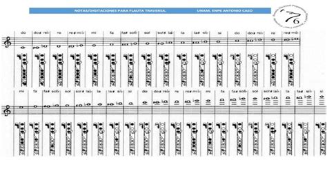 Notasdigitaciones Para Flauta Traversa Unam Enp6 Title Notas
