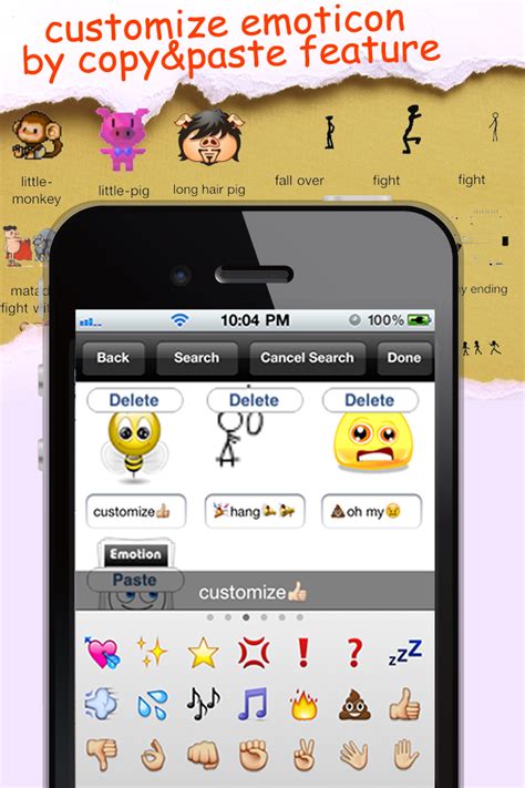 For a bonus, you can also add a keyboard to an ipad to use the dedicated keyboard shortcuts, which will make the job quicker and easier. App Shopper: Animated Emoticons™ for MMS Text Message ...
