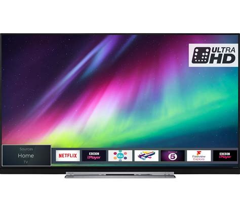 Toshiba 55u7863db 55 Smart 4k Ultra Hd Hdr Led Tv Fast Delivery Currysie